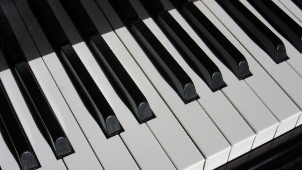 Music as medicine--piano keys