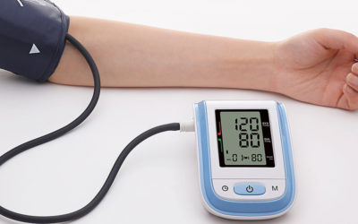Home blood pressure monitor-correct position